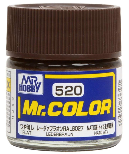 Gunze Sangyo Flat Lederbraun RAL8027 Mr.Color 10ml C520 