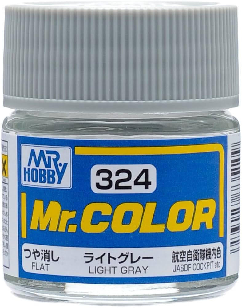 Gunze Sangyo Flat Light Gray Mr.Color 10ml C324 