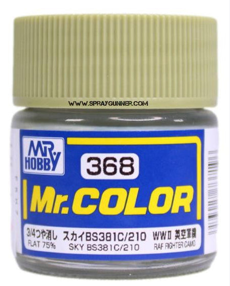 Gunze Sangyo Flat Sky RAF BS381C/210 Mr.Color 10ml C368 