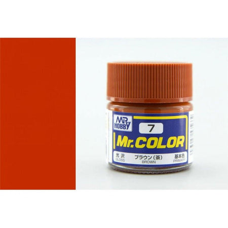 Gunze Sangyo Gloss Brown MrColor 10ml C007 at LionHeart Hobby