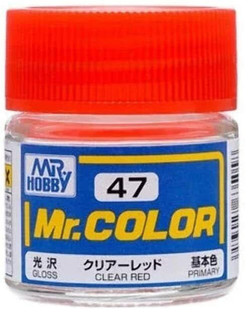 Gunze Sangyo Gloss Clear Red Mr.Color 10ml C047 