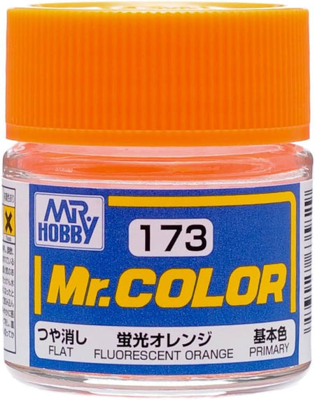Gunze Sangyo Gloss Fluorescent Orange Mr.Color 10ml C173 