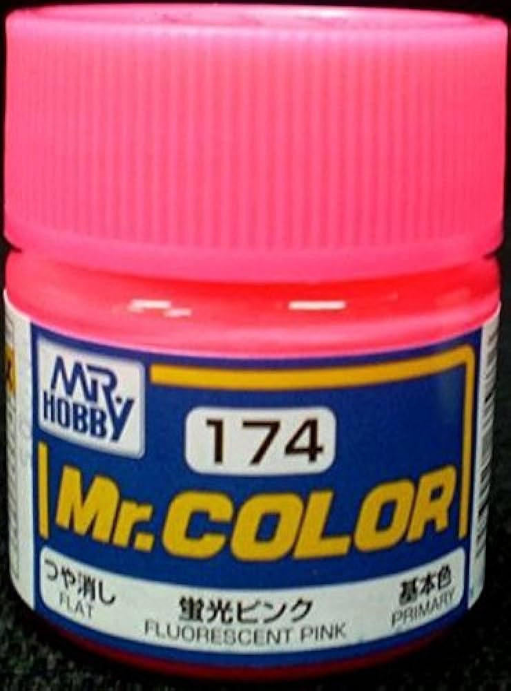 Gunze Sangyo Gloss Fluorescent Pink Mr.Color 10ml C174 