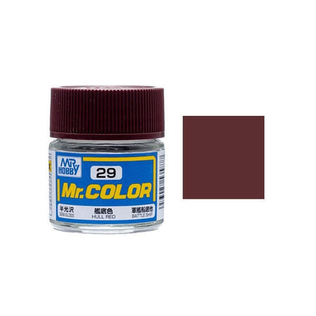 Gunze Sangyo Hull Red Mr.Color 10ml C029 at LionHeart Hobby