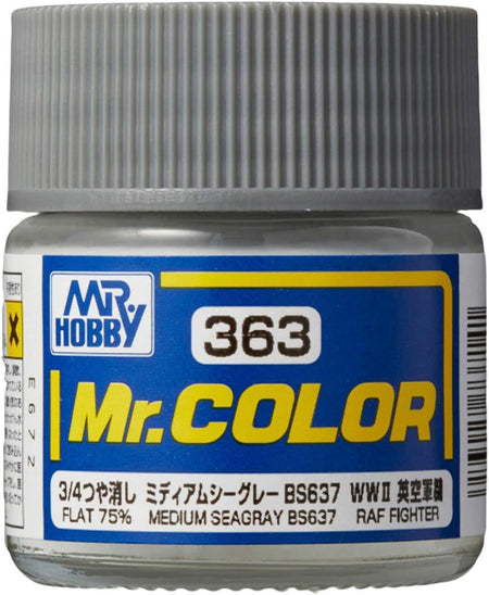 Gunze Sangyo Medium Sea Gray BS637 Mr.Color 10ml C363 