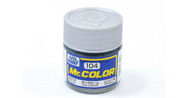 Metallic Gloss Gun Chrome Mr.Color 10ml C104