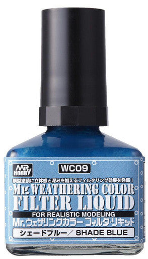 Mr. Weathering Color Filter Blue 40ml WC09