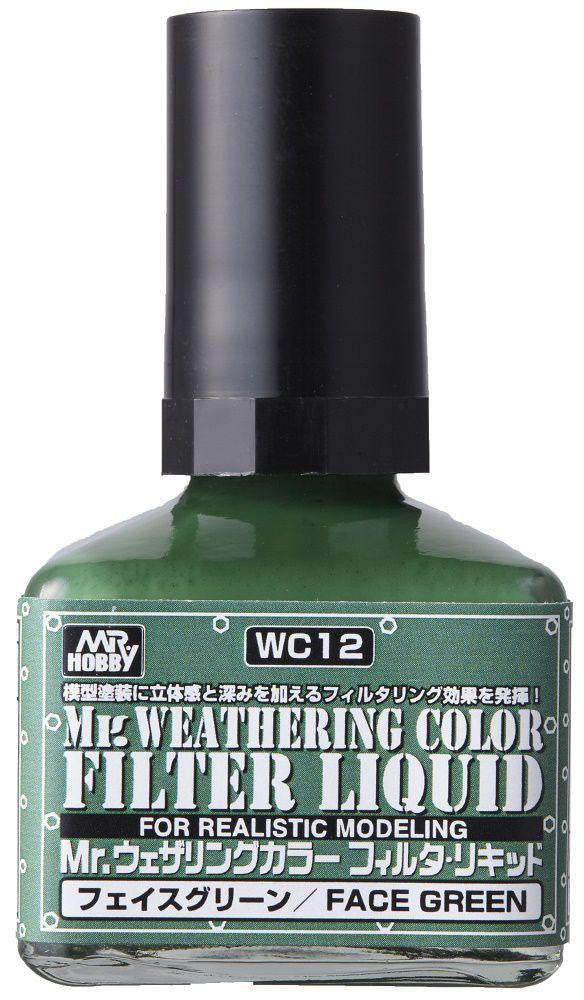 Gunze Sangyo Mr. Weathering Color Filter Green 40ml WC12 