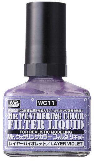 Mr. Weathering Color Filter Violet 40ml WC11