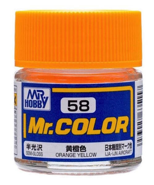 Gunze Sangyo Orange Yellow Mr.Color 10ml C058 