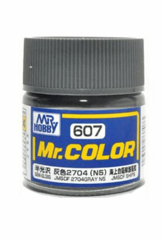 Gunze Sangyo Semi-Flat JMSDF 2704 Gray (N5) Mr.Color 10ml C607 