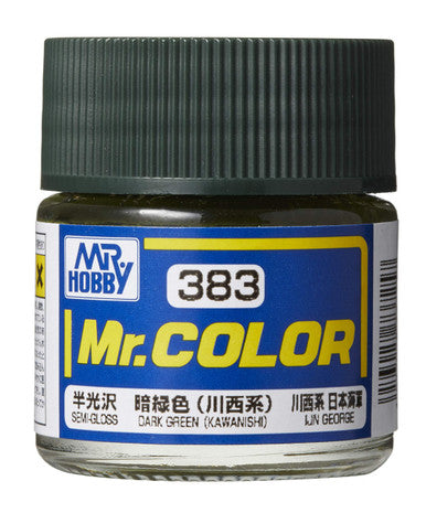 Semi-Gloss Dark Green (Kawanishi) Mr.Color 10ml C383