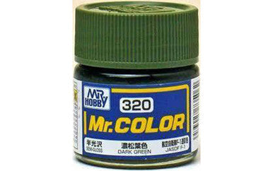 Semi-Gloss Dark Green Mr.Color 10ml C320