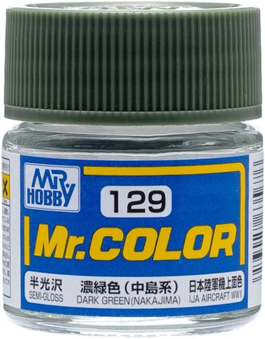 Semi-Gloss Dark Green (Nakajima) Mr.Color 10ml C129