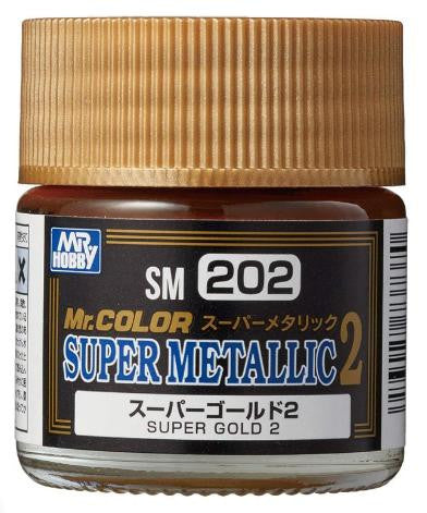 Gunze Sangyo Super Metallic Super Gold 2 Mr.Color 10ml SM202 