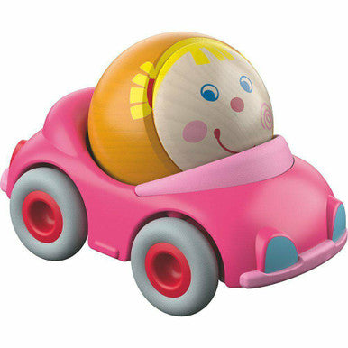 HABA Kullerbu Greta's Convertible Car with Wooden Ball 304007