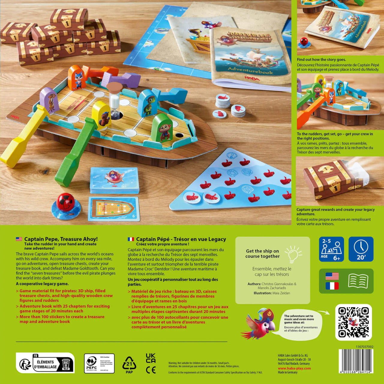 HABA USA Capt'n Pepe: Treasure Ahoy! 