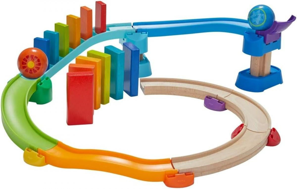 HABA USA Kullerbu Kringel Domino Play Track Starter Set 