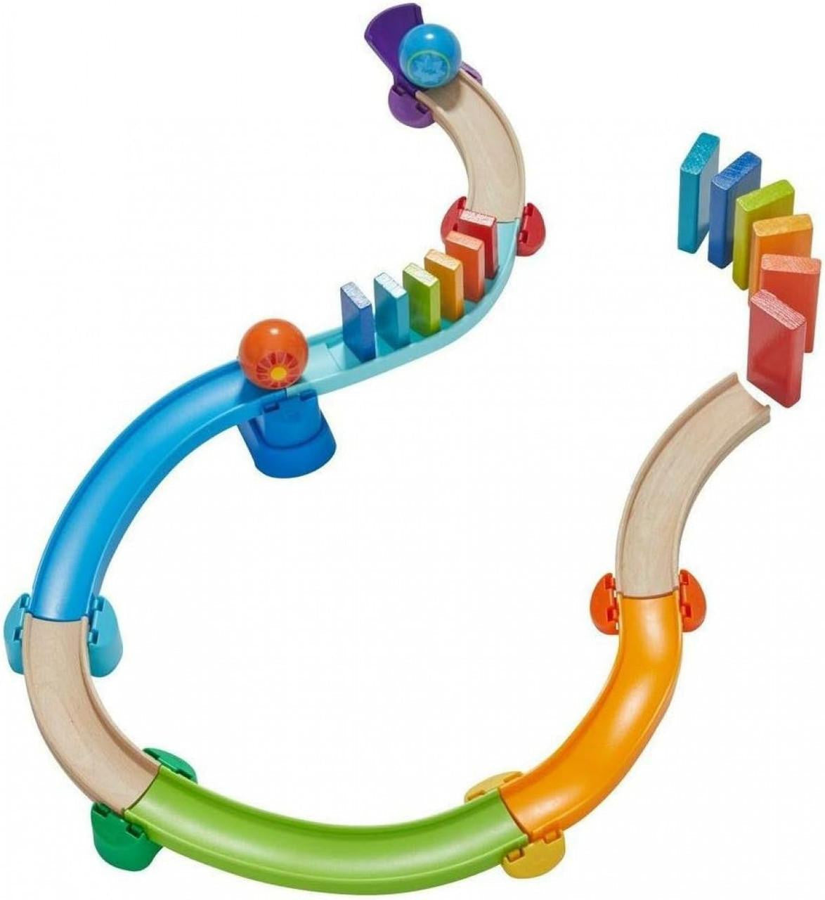 HABA USA Kullerbu Kringel Domino Play Track Starter Set 