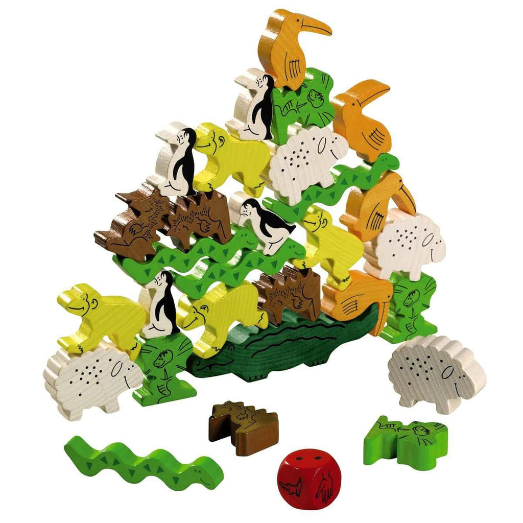 HABA USA My Very First Game: Animal Upon Animal 