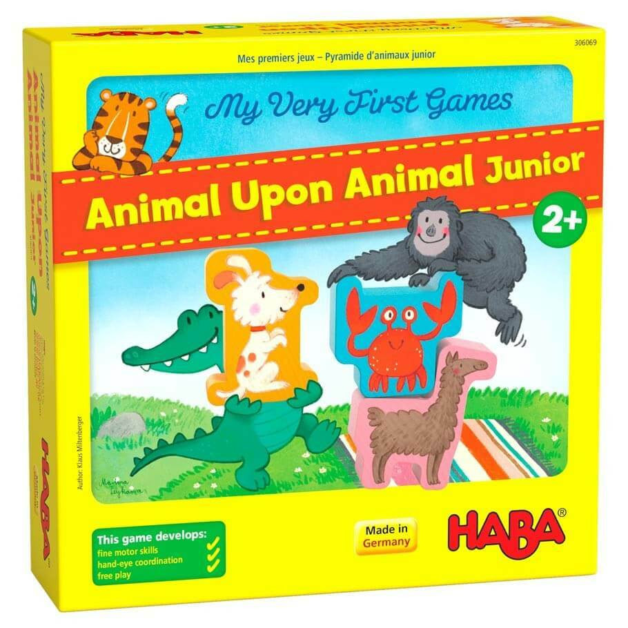 HABA USA My Very First Game Animal Upon Animal