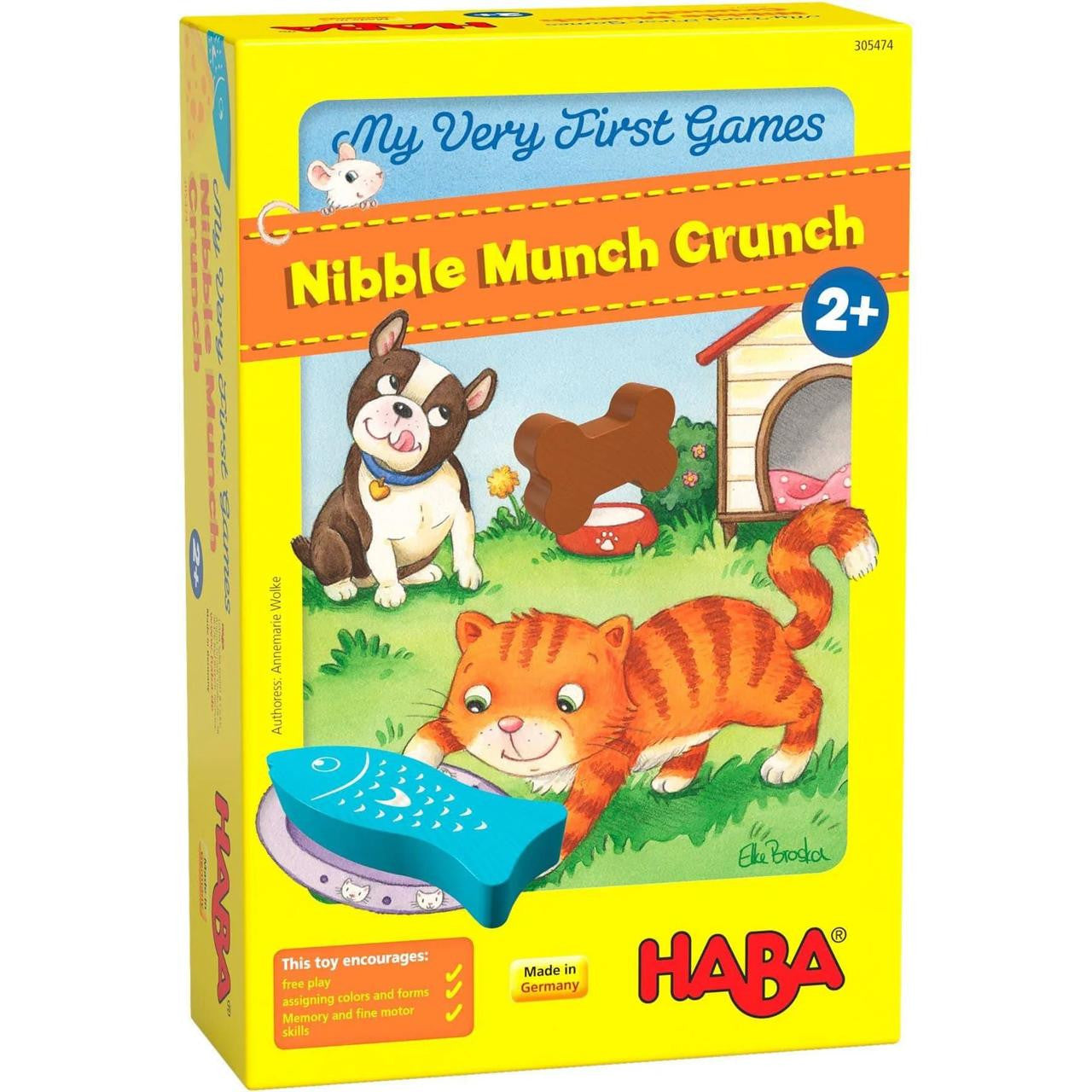 HABA USA My Very First Game: Nibble Munch Crunch 