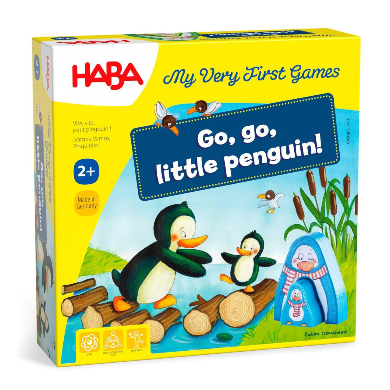 HABA USA My Very First Games – Go, Go, Little Penguin! 