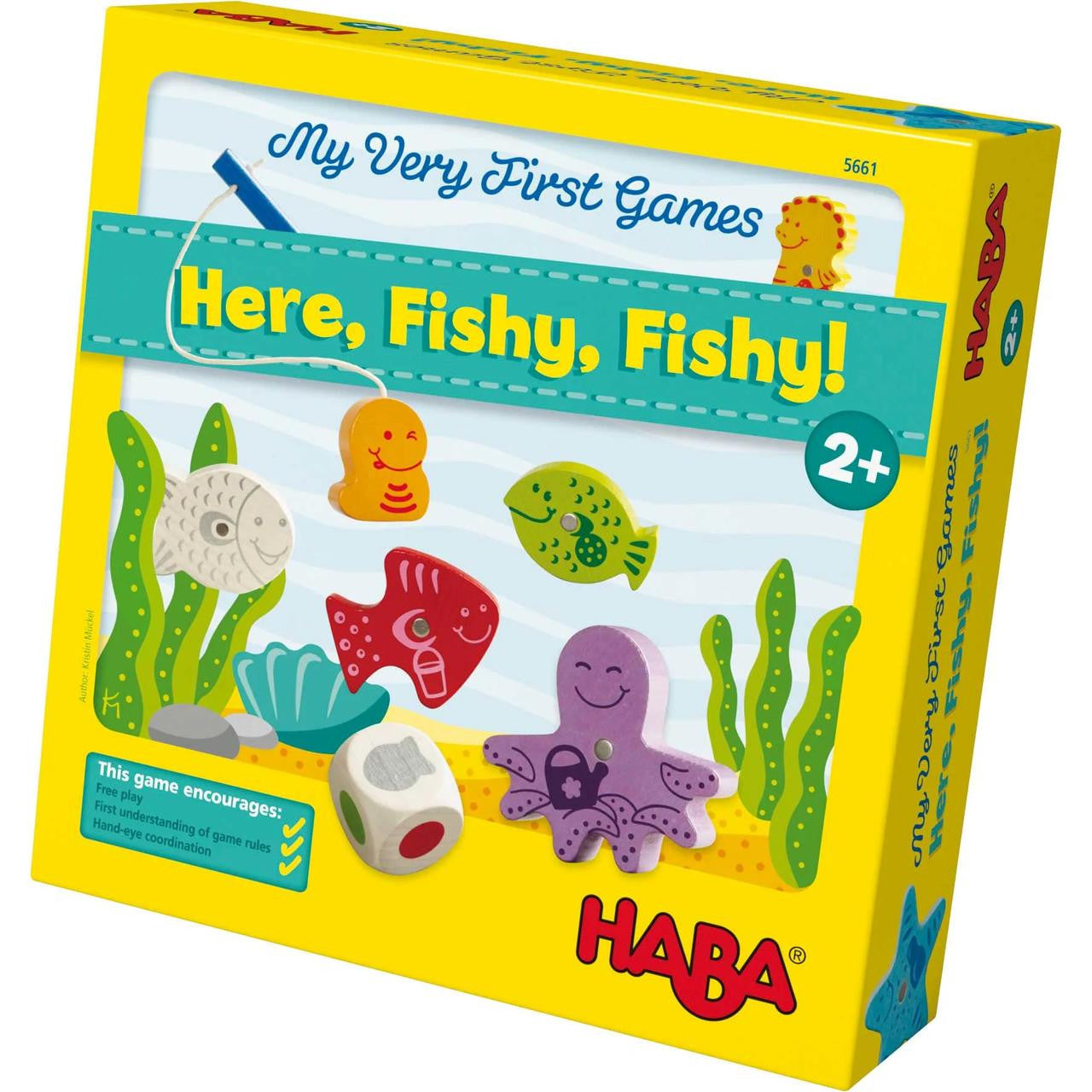 HABA USA My Very First Games - Here, Fishy, Fishy! Magnetic Game 