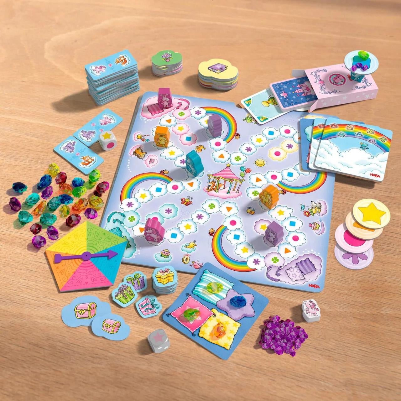 HABA USA  Unicorn Glitterluck – Game Collection 
