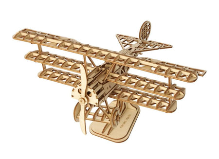 Hands Craft 3D Wooden Puzzle: Airplane 