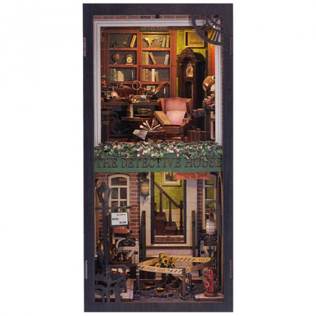 Hands Craft Diy Book Nook Kit: Rose Detective Agency with Dust Cover 