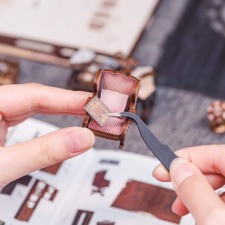 Hands Craft Diy Book Nook Kit: Rose Detective Agency with Dust Cover 