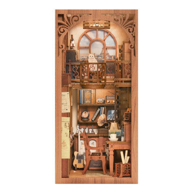 DIY Book Nook Kit: The Secret Rhythm with Dust Cover