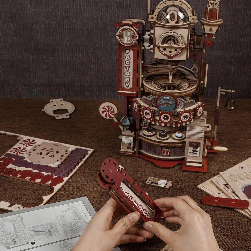 Hands Craft DIY Marble Run: Chocolate Factory 