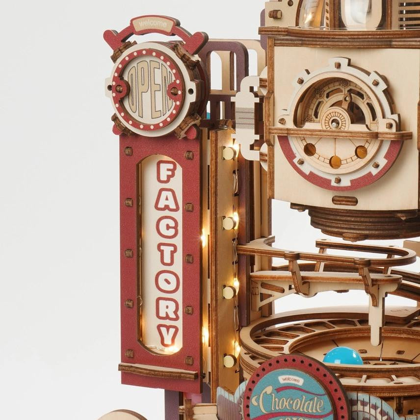 Hands Craft DIY Marble Run: Chocolate Factory 