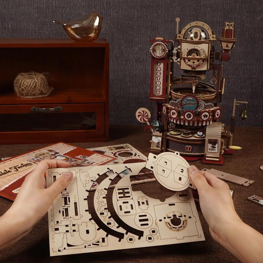 Hands Craft DIY Marble Run: Chocolate Factory 