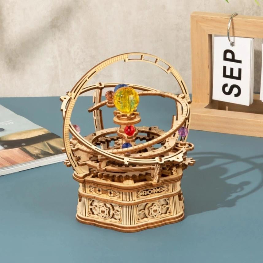 Hands Craft DIY Mechanical Music Box: Starry Night 