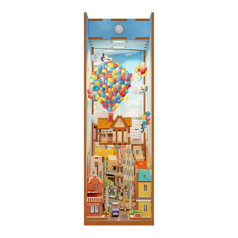 Hands Craft Diy Miniature House Book Nook Kit: Travel with the Wind - HTQ126 