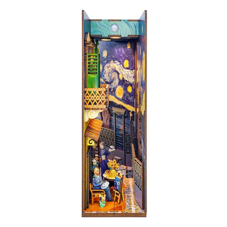 Hands Craft Diy Miniature House Book Nook Kit: Vincent's World - HTQ113 