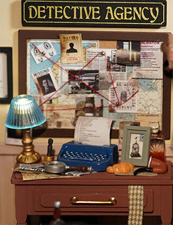 Hands Craft DIY Miniature House Kit: Alice's Tea Store 