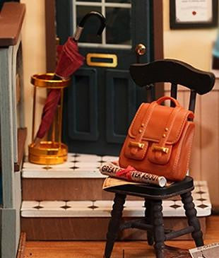 Hands Craft DIY Miniature House Kit: Alice's Tea Store 