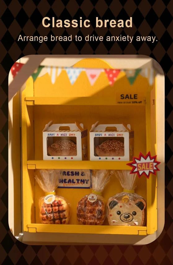 Hands Craft DIY Miniature House Kit: Becka's Baking House 