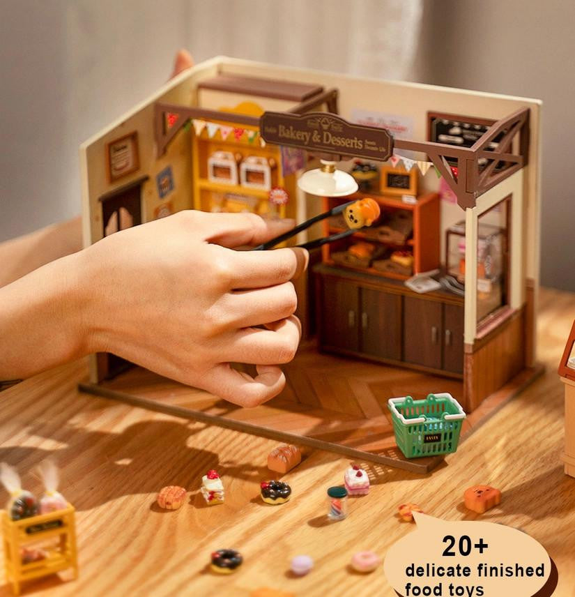 Hands Craft DIY Miniature House Kit: Becka's Baking House 