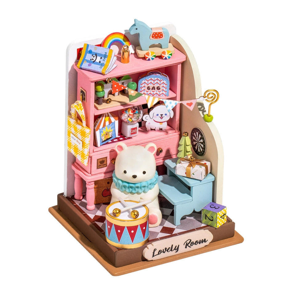 Hands Craft DIY Miniature House Kit: Childhood Toy House 