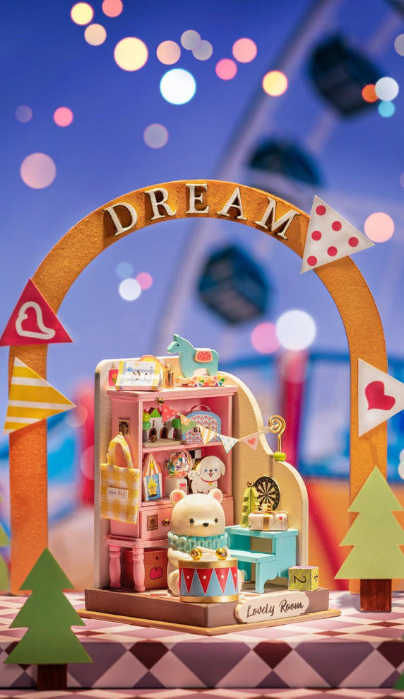 Hands Craft DIY Miniature House Kit: Childhood Toy House 