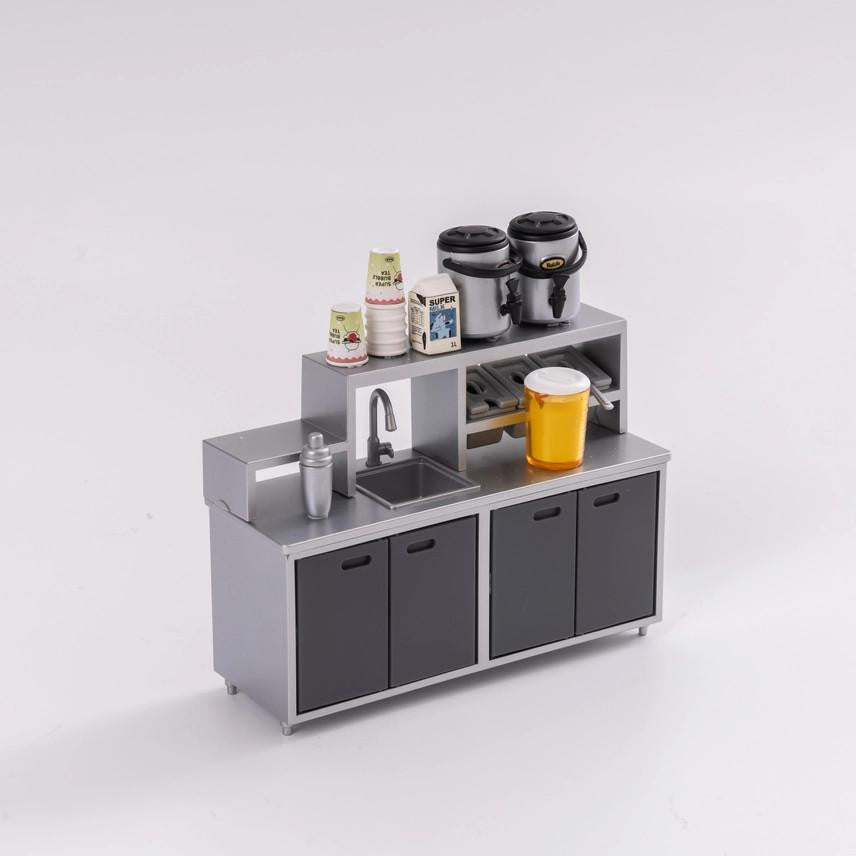 Hands Craft DIY Miniature House Kit: Double Joy Bubble Tea 