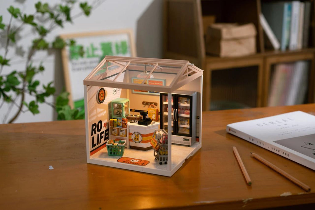 Hands Craft DIY Miniature House Kit: Energy Supply Store 
