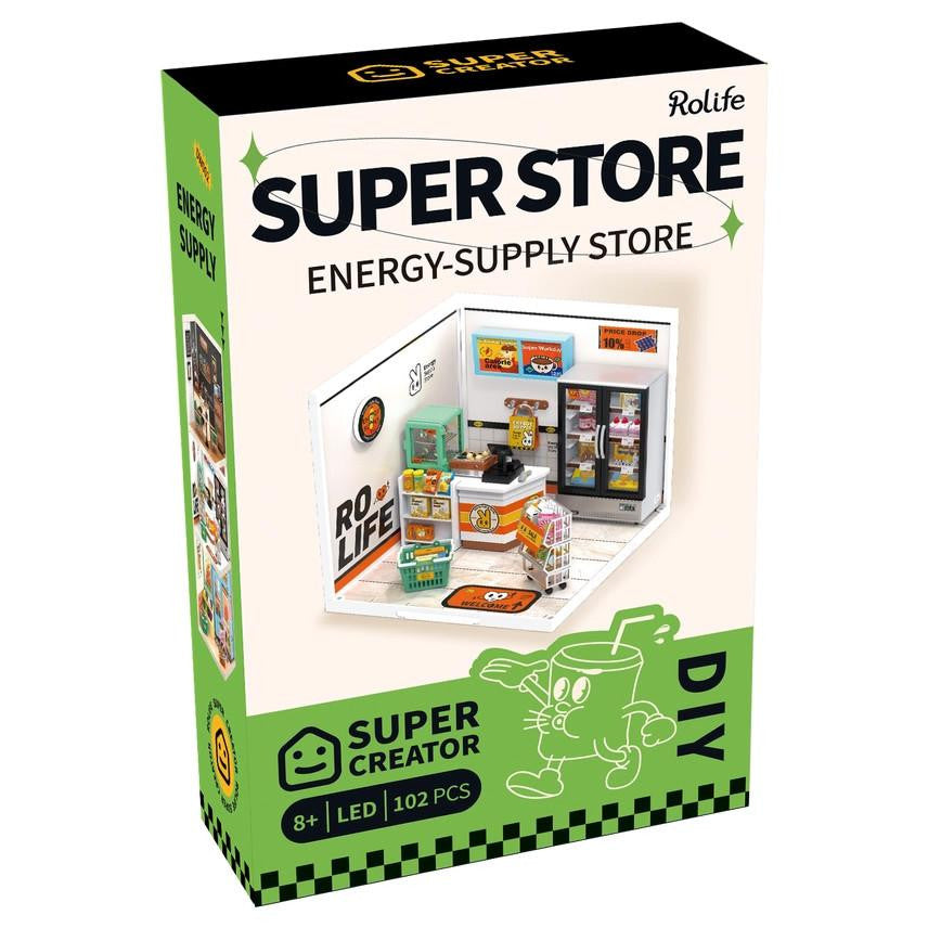 Hands Craft DIY Miniature House Kit: Energy Supply Store 