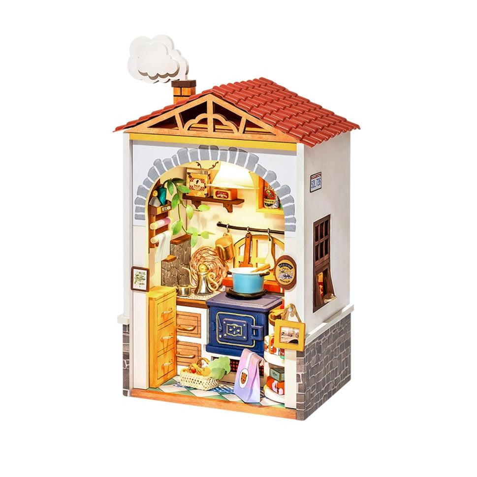 Hands Craft Diy Miniature House Kit: Flavor Kitchen 
