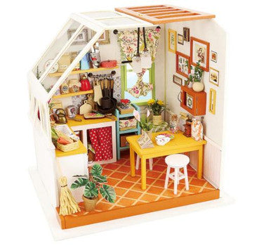 DIY Miniature House Kit: Jason's Kitchen